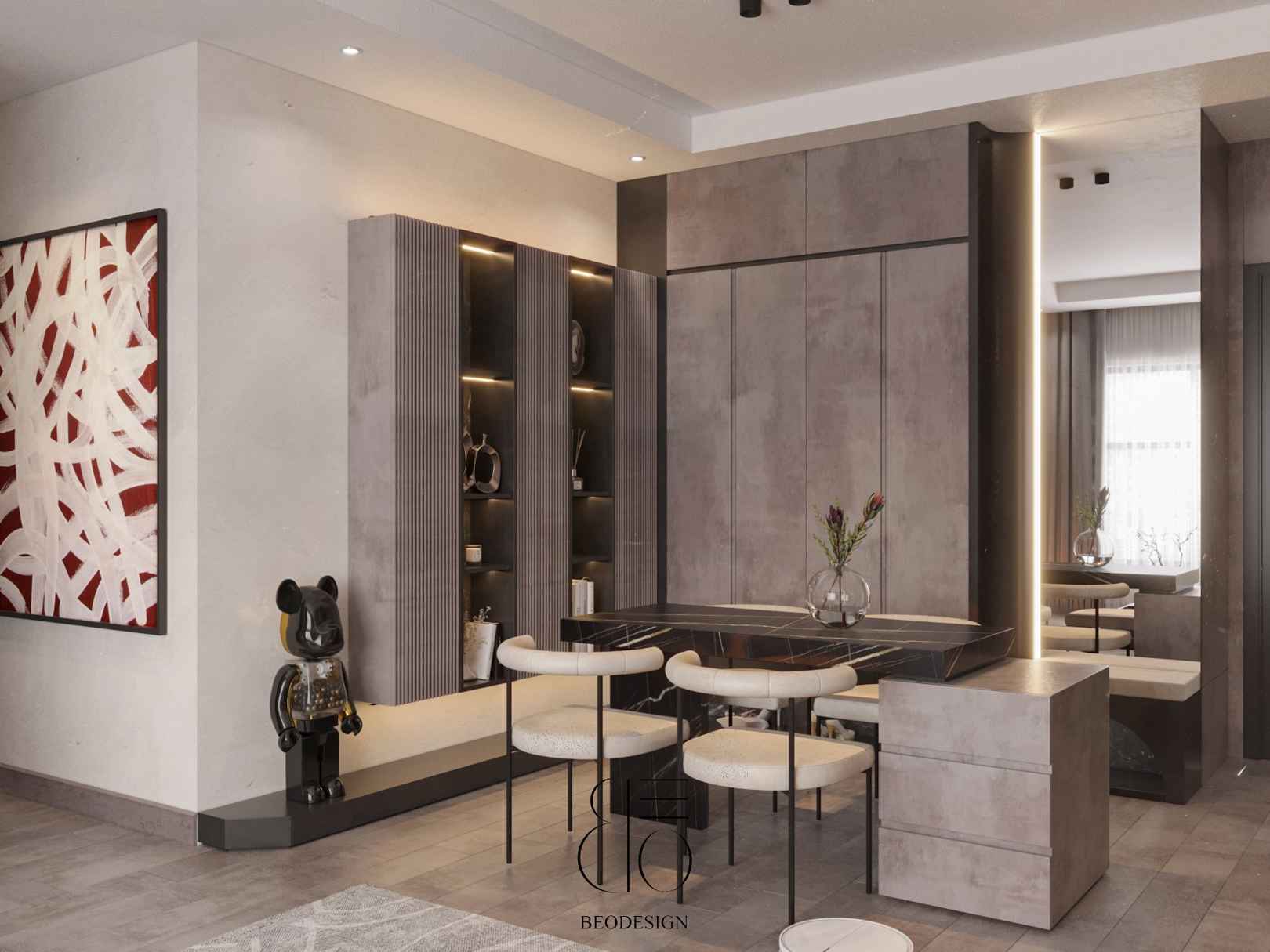 THIẾT KẾ NỘI THẤT CHUNG CƯ EM THỦY TIME CITY